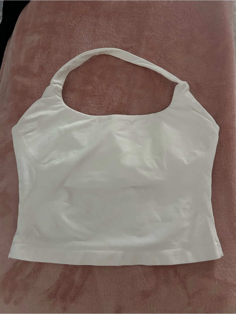 Amazon White Halter Camisole